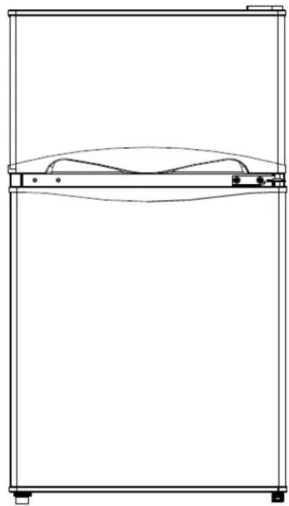 NewAir NRF033BK00 - NewAir 3.1 Cu. Ft. Mini Fridge - 1