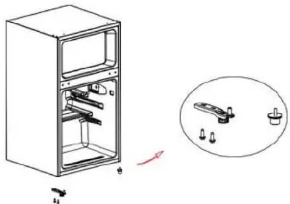 NewAir NRF033BK00 - REVERSING DOOR INSTRUCTIONS - 9