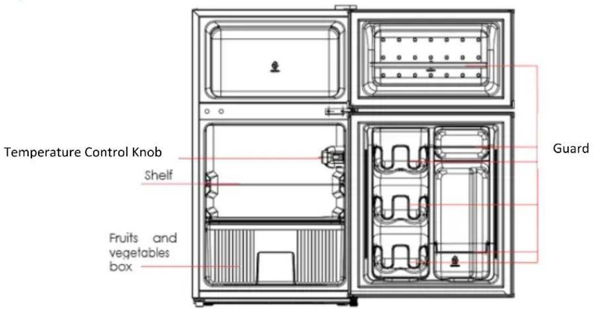 NewAir NRF033BK00 - PARTS LIST - 1