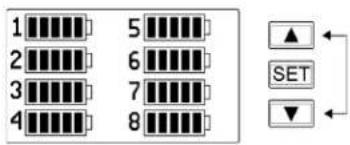 SHURE SBRC - Menu utilitaire - 1
