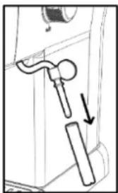 Tognana Iridea D2DCM05IRRO - Do not immerse the coffee machine in water or other liquids - 2