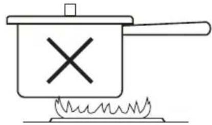 MIDEA MGR30S2AWW - Choix de la taille de la casserole/du brûleur - 3