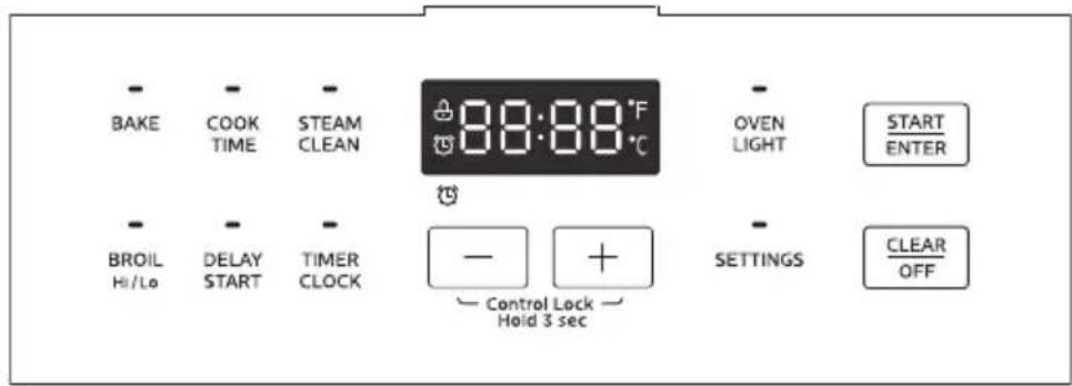 MIDEA MGR30S2AWW - DISPLAY SCREEN - 1