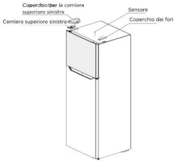 MIDEA MDRT580MTE02E - Cambio dello sportello da destra a sinistra - 8
