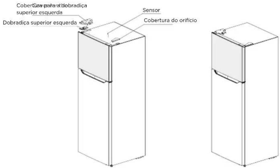 MIDEA MDRT580MTE02E - Alteração de porta direita-esquerda - 9