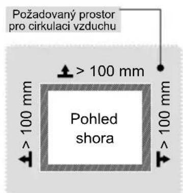 MIDEA MDRT580MTE02E - Rozměry a odstupy - 2