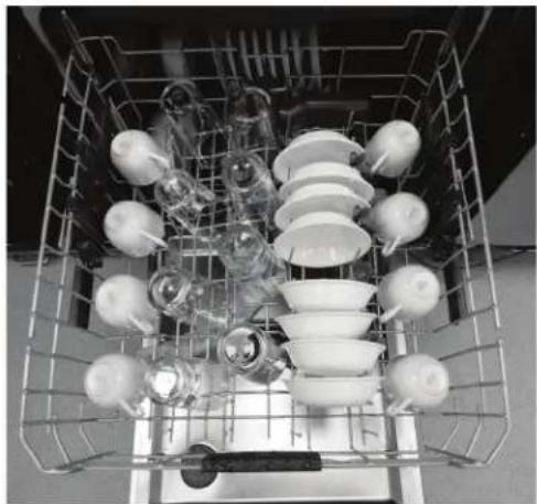 Café CDT845M5NS5 - Place Settings - Upper Rack - 1