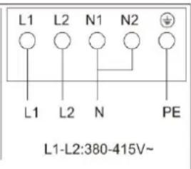 FAGOR FTI372V - Branchements électriques - 4