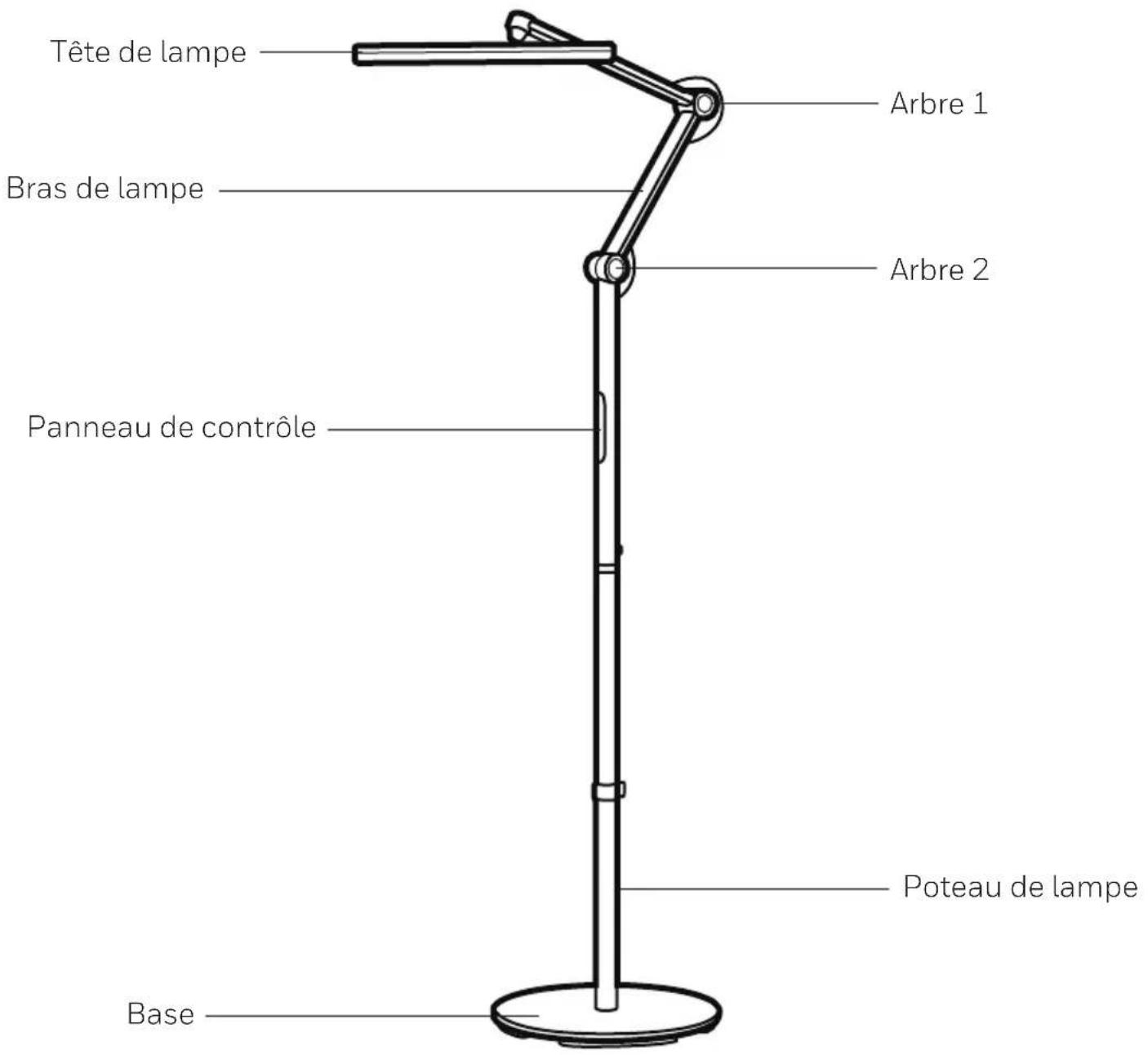 HONEYWELL HWL05D01 - DESCRIPTION DES PIÈCES - 1