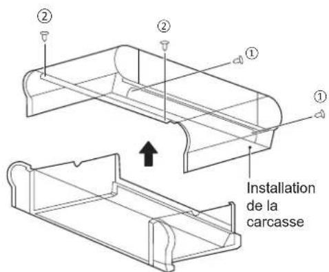 Installation de la carcasse