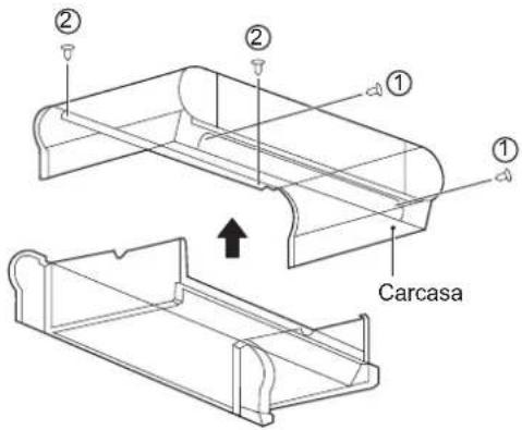 ② ② ① ① Carcasa