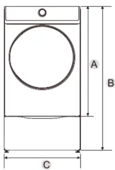 KENMORE 82282 - INSTALLATION DE SOCLE - 1