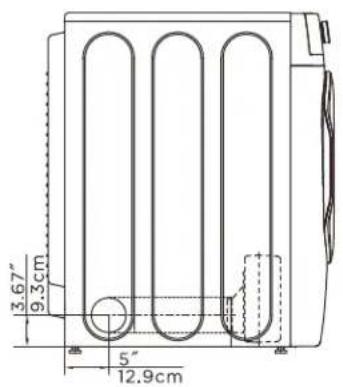 KENMORE 82282 - Dimensiones para instalación - 3