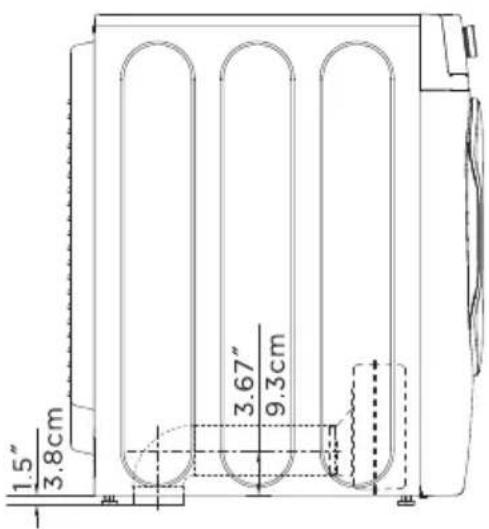 KENMORE 82282 - Dimensions for installation - 5