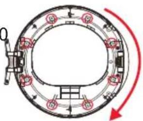KENMORE 82282 - Procedure de retournement de porte - 4