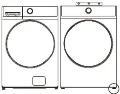 KENMORE 82282 - Niveler le sè che-linge - 1