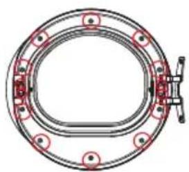 KENMORE 82282 - Door Reversal Procedure - 6