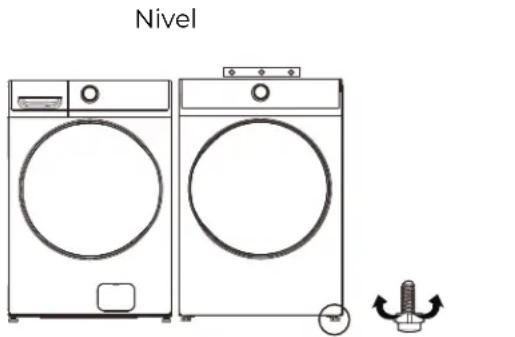 KENMORE 82282 - Nivelar la secadora - 1