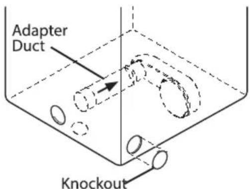 KENMORE 82282 - Option 1: Side venting - 1