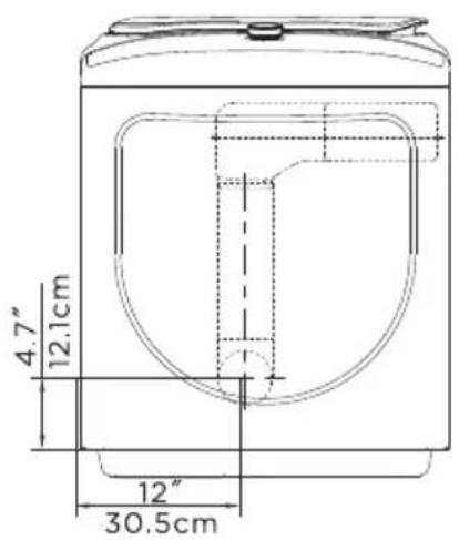 KENMORE 82282 - Dimensions for installation - 4
