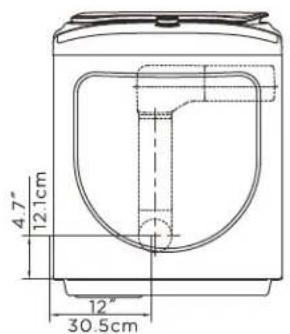 KENMORE 82282 - Dimensiones para instalación - 4