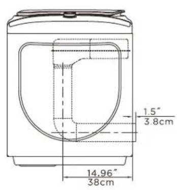 KENMORE 82282 - Dimensiones para instalación - 2