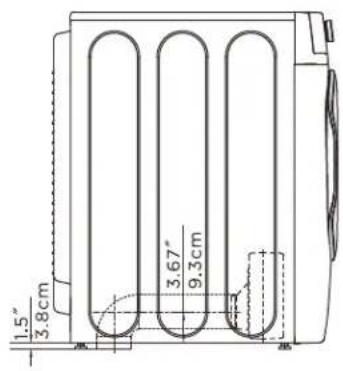 KENMORE 82282 - Dimensiones para instalación - 5