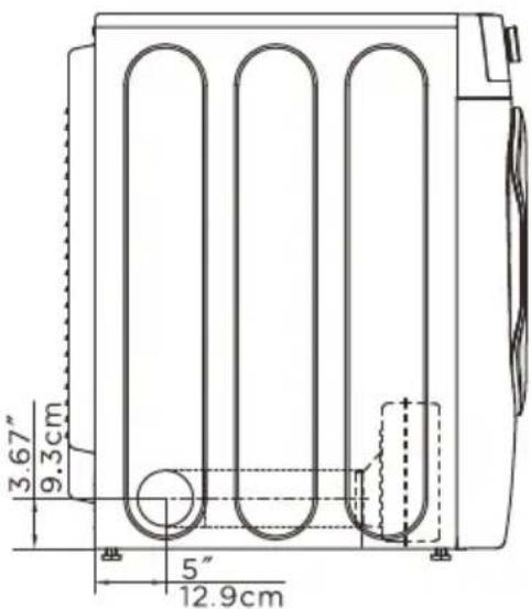 KENMORE 82282 - Dimensions pour l'installation - 3