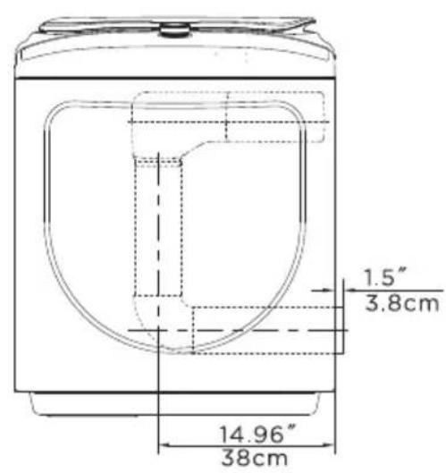 KENMORE 82282 - Dimensions for installation - 2