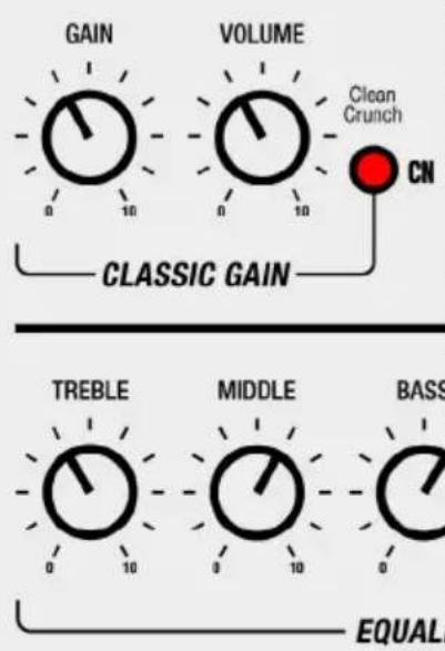 MARSHALL DSL100HR - STARTING SETTINGS - 2
