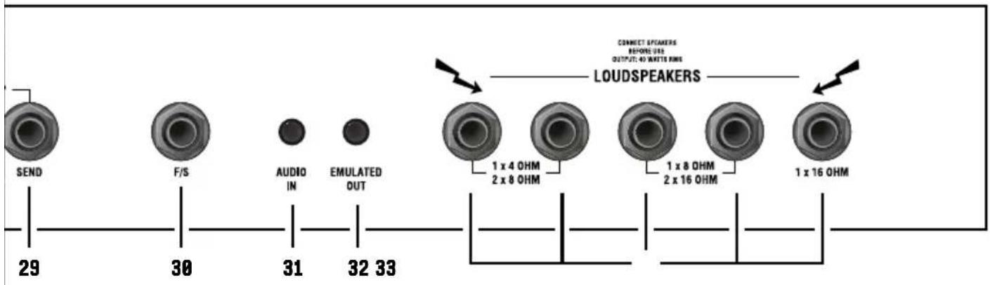 MARSHALL DSL100HR - USCITE DIFFUSORE - 7