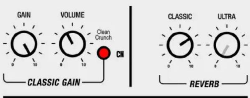MARSHALL DSL100HR - STARTING SETTINGS - 7