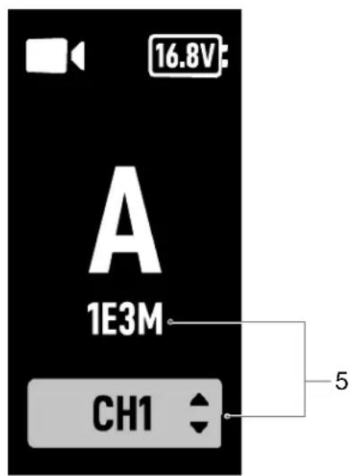 DJI Video Transmitter - Display Screen Operations - 2