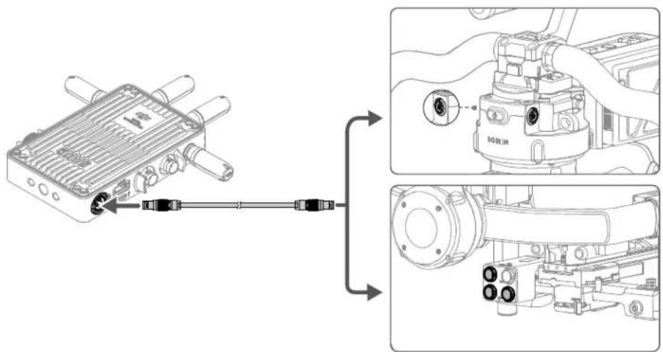 DJI Video Transmitter - DJI DC 供电线 - 2