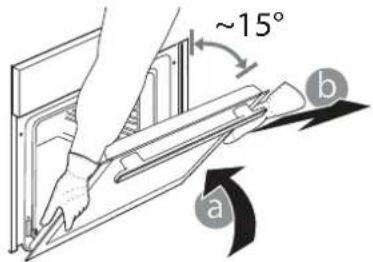 FRANKE Mythos FMY 98 P - REMOVING AND REFITTING THE DOOR - 2