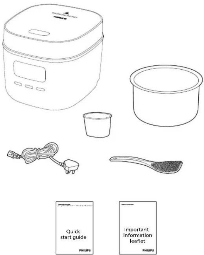 PHILIPS HD3080 - What's in the box - 1