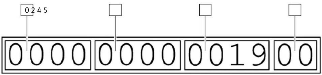 Festo VAEMVS8EPRS2 - Structure des paramètres lors de l'envoi via Modbus TCP - 2