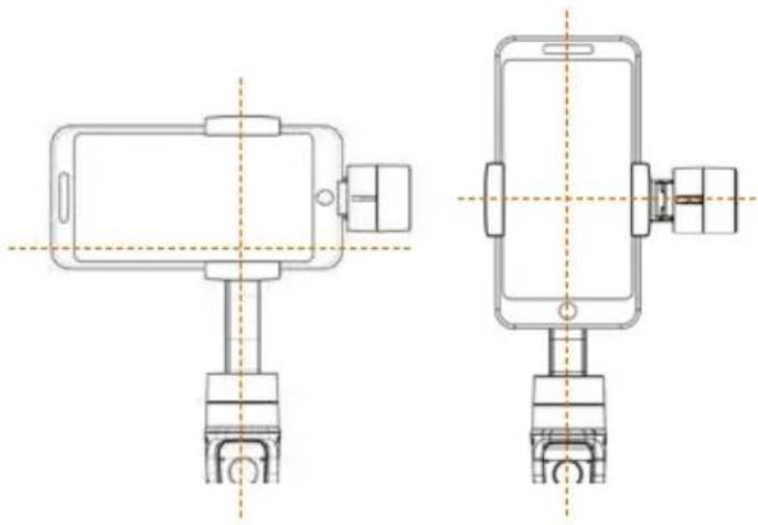 ROLLEI Gimbal Steady Butler Mobile 2 - Balancing the Smartphone - 3