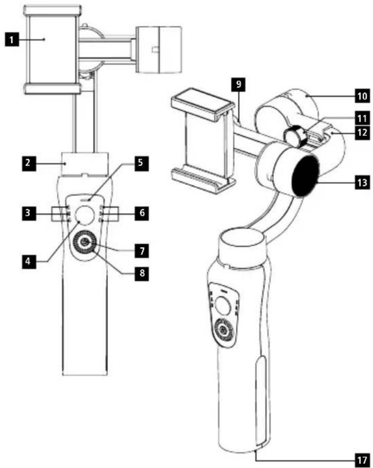 ROLLEI Gimbal Steady Butler Mobile 2 - Product Overview - 1