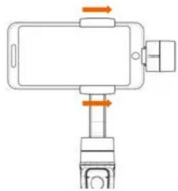 ROLLEI Gimbal Steady Butler Mobile 2 - Bevestigen van de smartphone - 1
