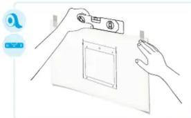 AMAZON Echo Show 21 - PERCEZ LES TROUS ET INSTALLEZ LES CHEVILLES - 1