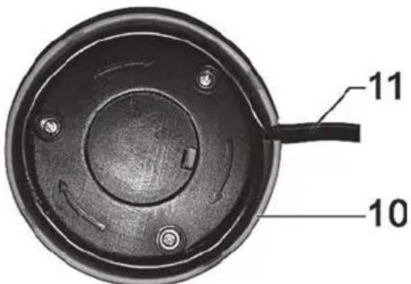 SILVERCREST SMA 500 F1 - Cable rewind - 1
