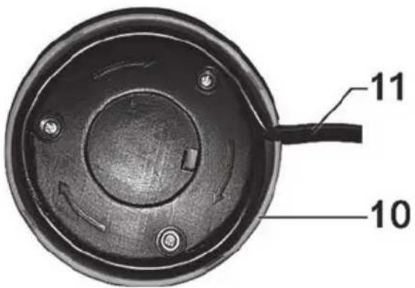 SILVERCREST SMA 500 F1 - Navíjení kabelu - 1