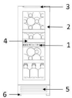 AVINTAGE AVU27D82 - DESCRIPTION OF THE APPLIANCE - 1