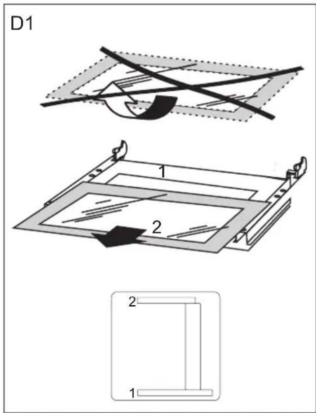 FAGOR FCM104B - Comment enlever la vitre intérieure - 3