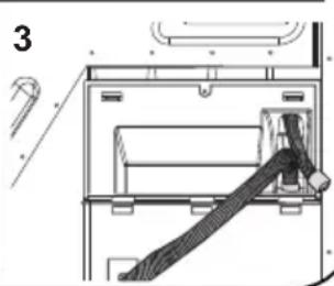 LISTO SLHP7L4b - Raccordement du tuyau d'évacuation d'eau - 4