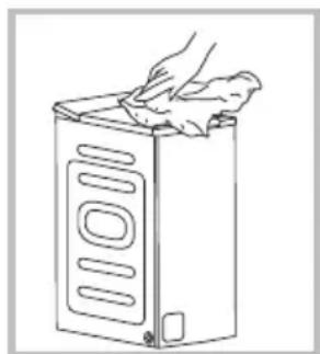 BRANDT BT37028Q - Nettoyage de l'extérieur du lave-linge - 1