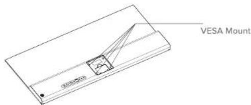 Alogic Edge 34C2KPDSGR - Attaching the Monitor to a VESA Mount - 1