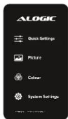 Alogic Edge 34C2KPDSGR - Configurar los ajustes de Edge - 1