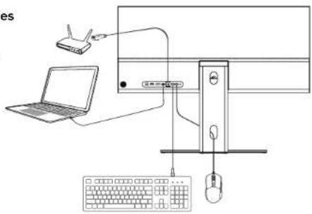 Alogic Edge 34C2KPDSGR - Connexion aux Accessoires - 1